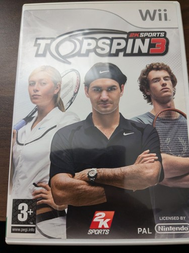 Top spin nintendo wii - top,