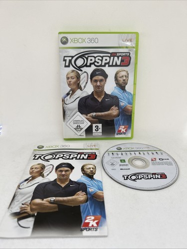Top spin microsoft xbox - 3, (microsoft