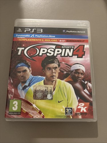 Top spin playstation ps3 - playstation,