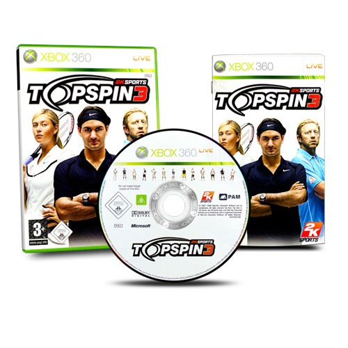 Xbox 360 gioco top spin - gioco, in