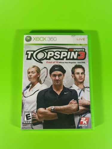 Top spin microsoft xbox - 3, (microsoft