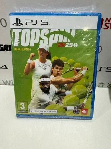 Top spin 2k25 deluxe edition - spin,