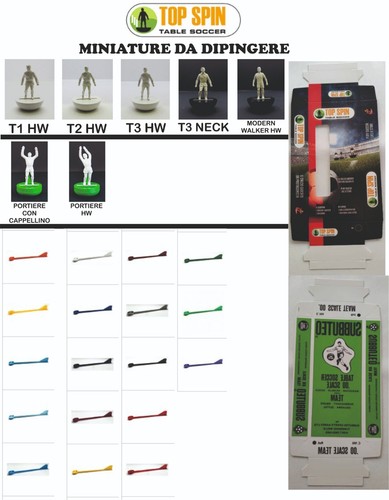 Top spin set - top, (subbuteo)