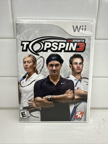 Top spin nintendo wii - spin, 2008