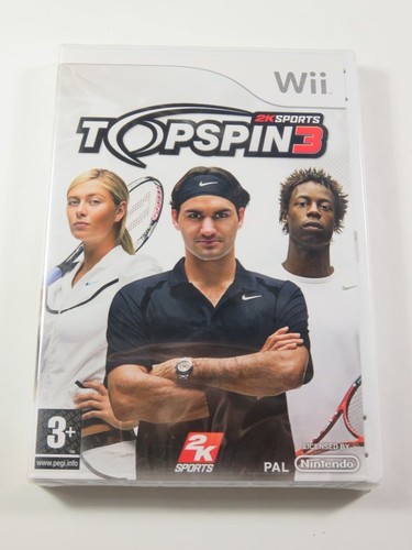 Top spin wii pal - top, new
