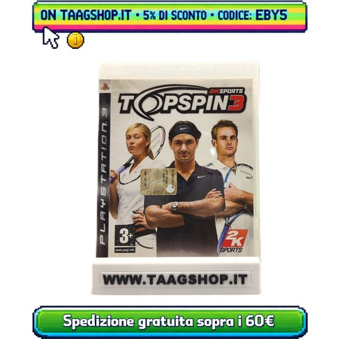 Top spin ps3 playstation 3 - 3,