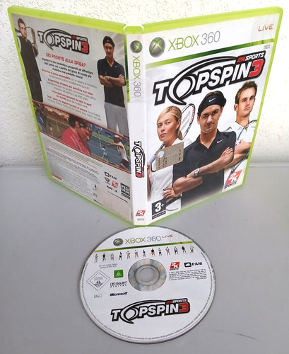 Gioco videogioco top spin - top,