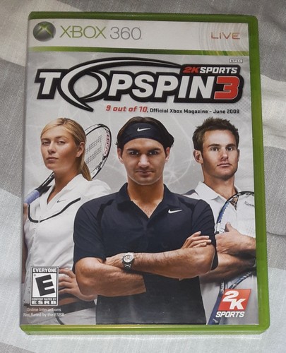 Top spin - spin, (xbox