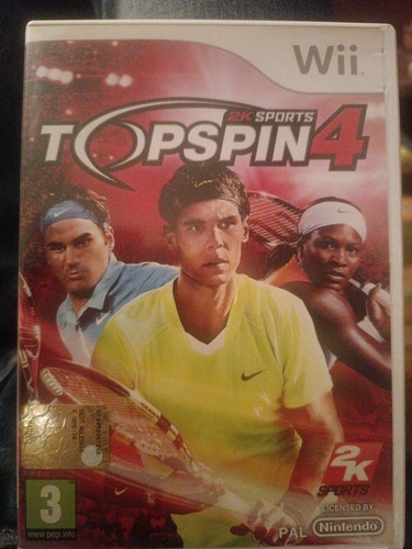 Top spin nintendo - 4, wii