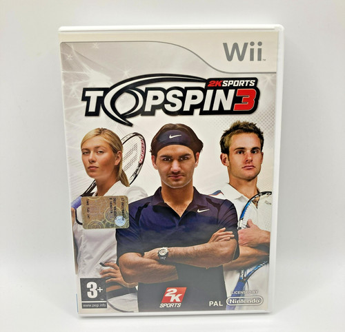 Top spin nintendo wii pal - 3,