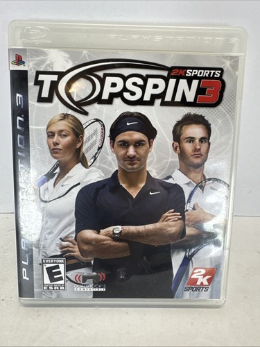 Top spin sony playstation - top,