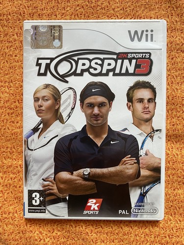 Top spin wii pal version - 3,