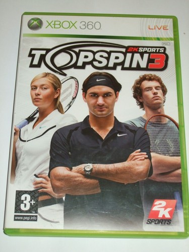 Top spin tennis - top, 360